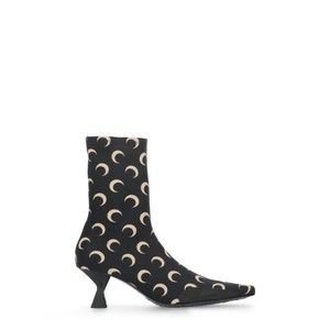 Marine Serre Contrasting Color Moon Pattern Boots - NWT